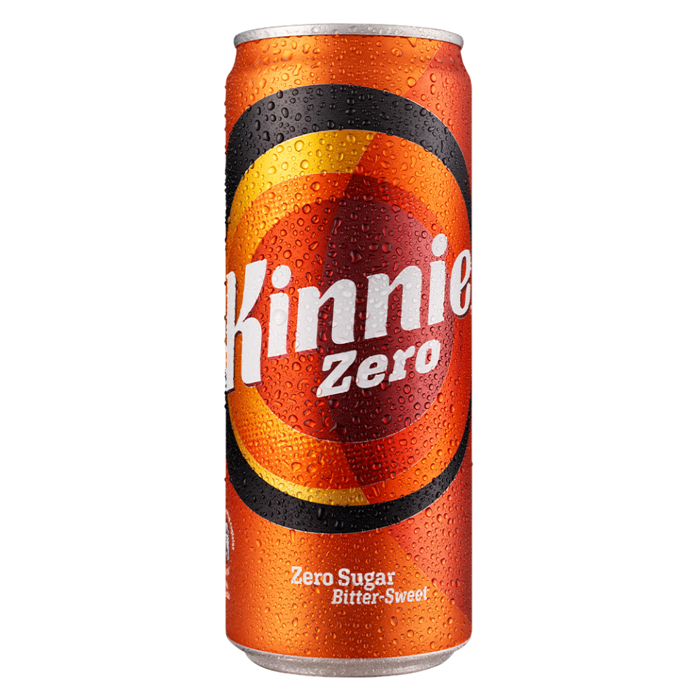 Kinnie Zero, blik 0,33L (x24) - kinnie-benelux