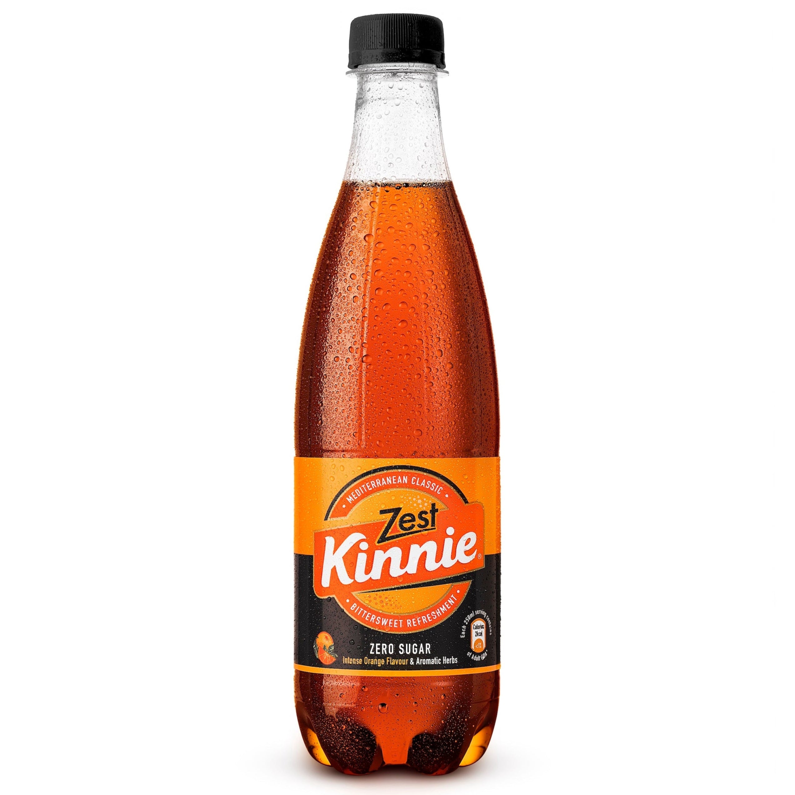 Kinnie Zest, fles 0,5L (12x) - kinnie-benelux